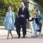 royal sightings in windsor on easter sunday