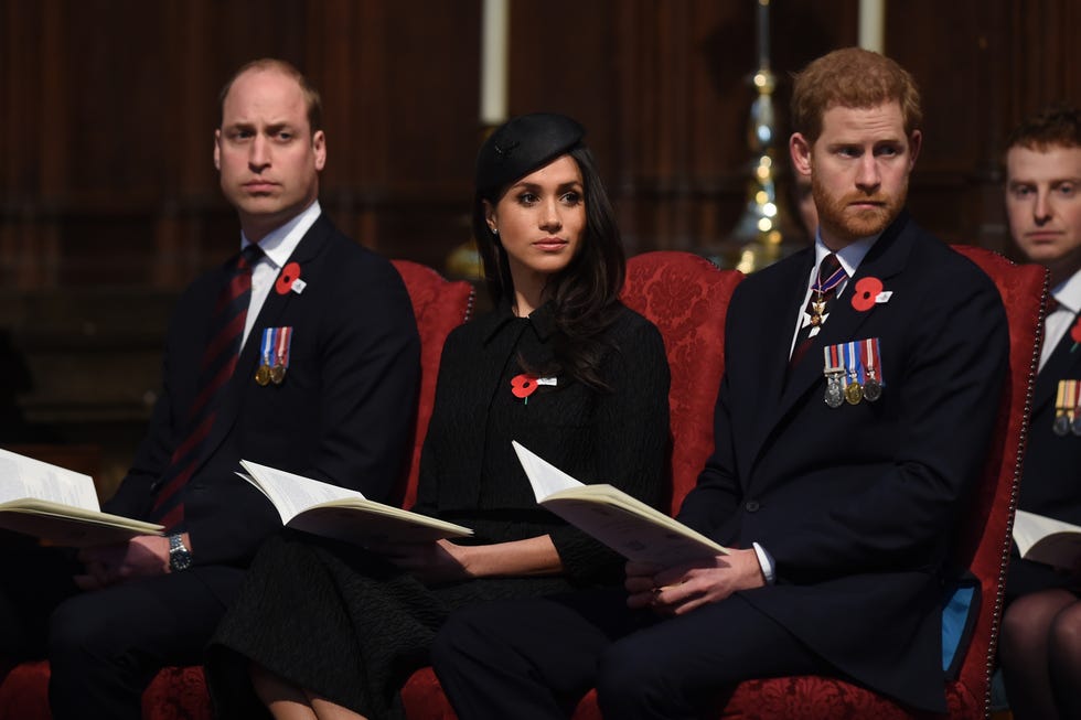 prince william, meghan markle and prince harry