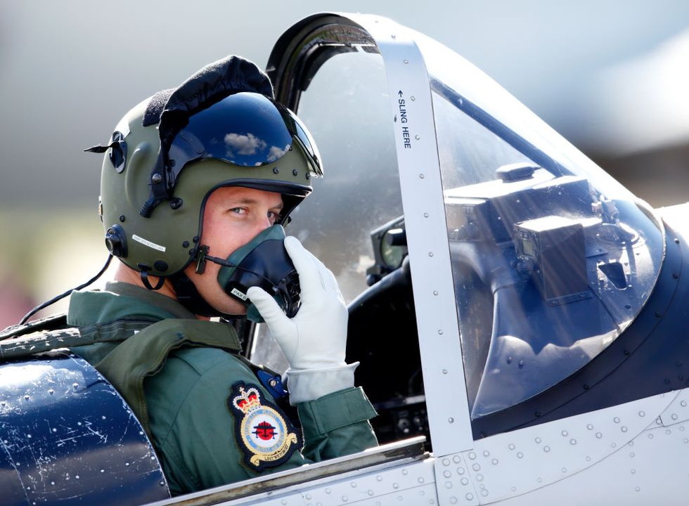 duke of cambridge visits raf coningsby