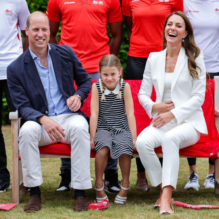 Princess Charlotte Makes a Surprise Appearance at the Commonwealth Games with Prince William & Kate Middleton