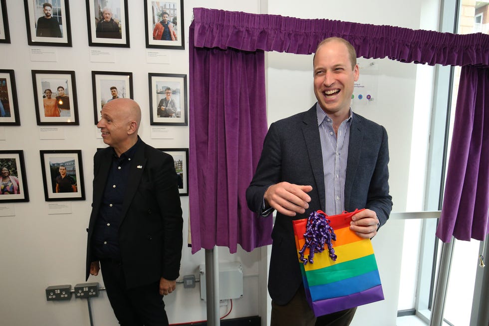 The Duke Of Cambridge Visits The Albert Kennedy Trust