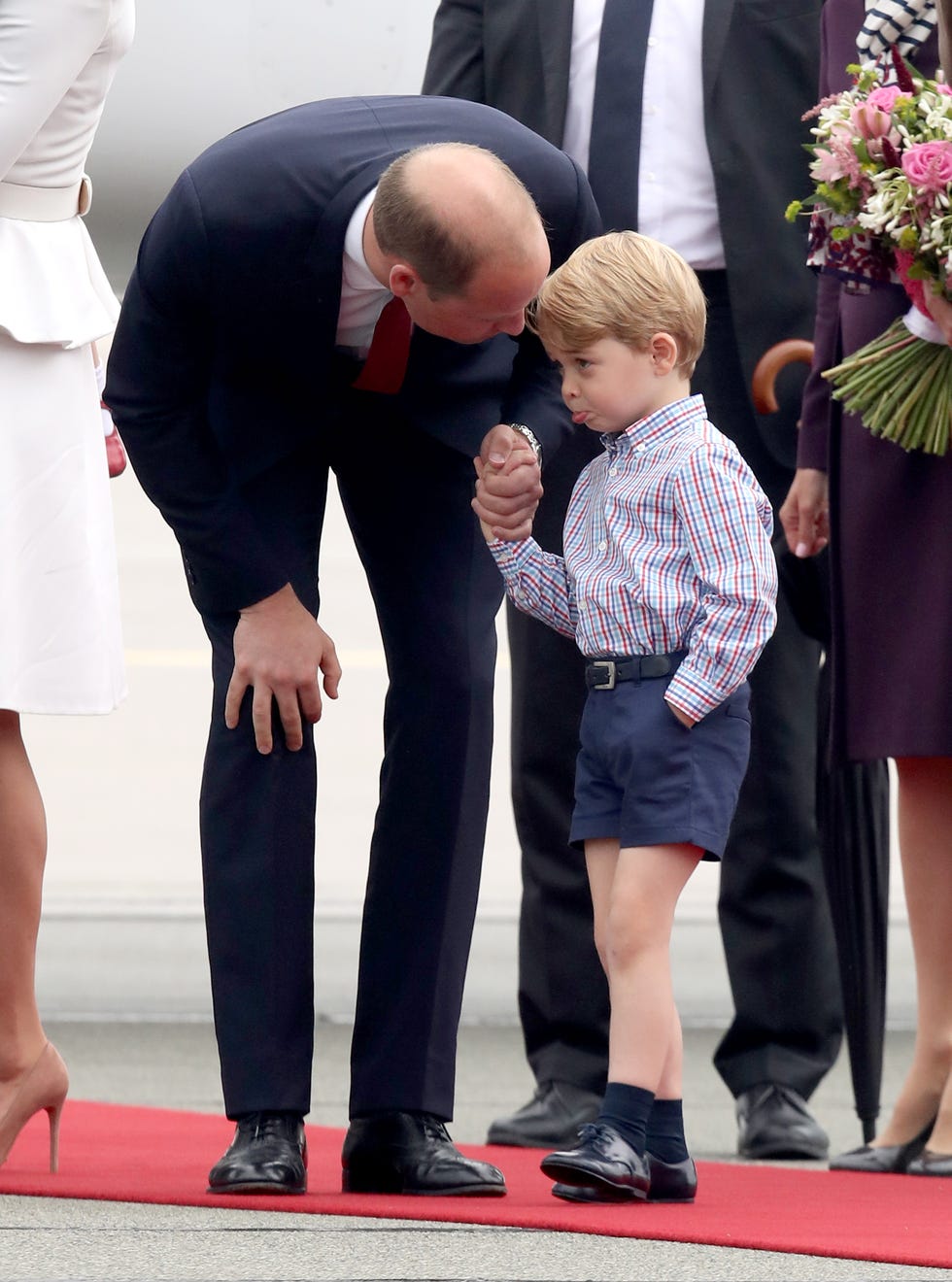 the duke and duchess of cambridge visit poland   day 1