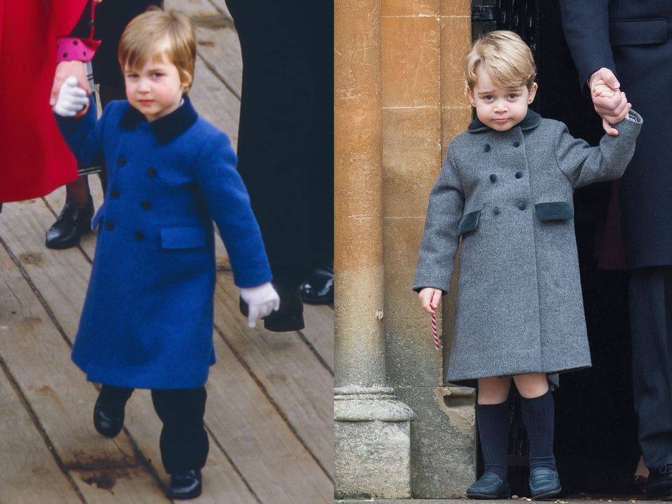 英國皇室超萌父子撞衫圖輯！威廉王子與喬治王子的「撞衫造型」盤點