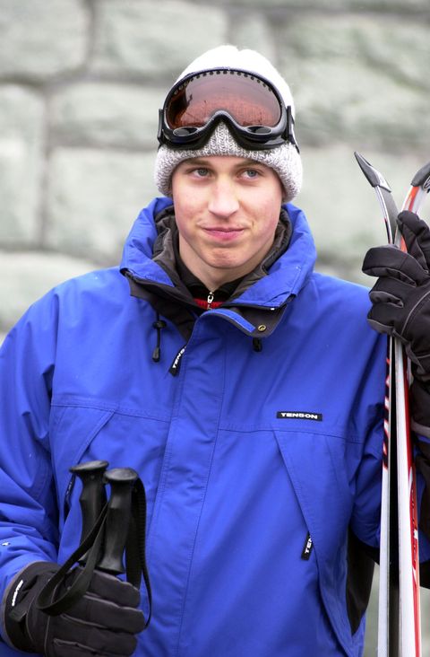 Prince William skiing