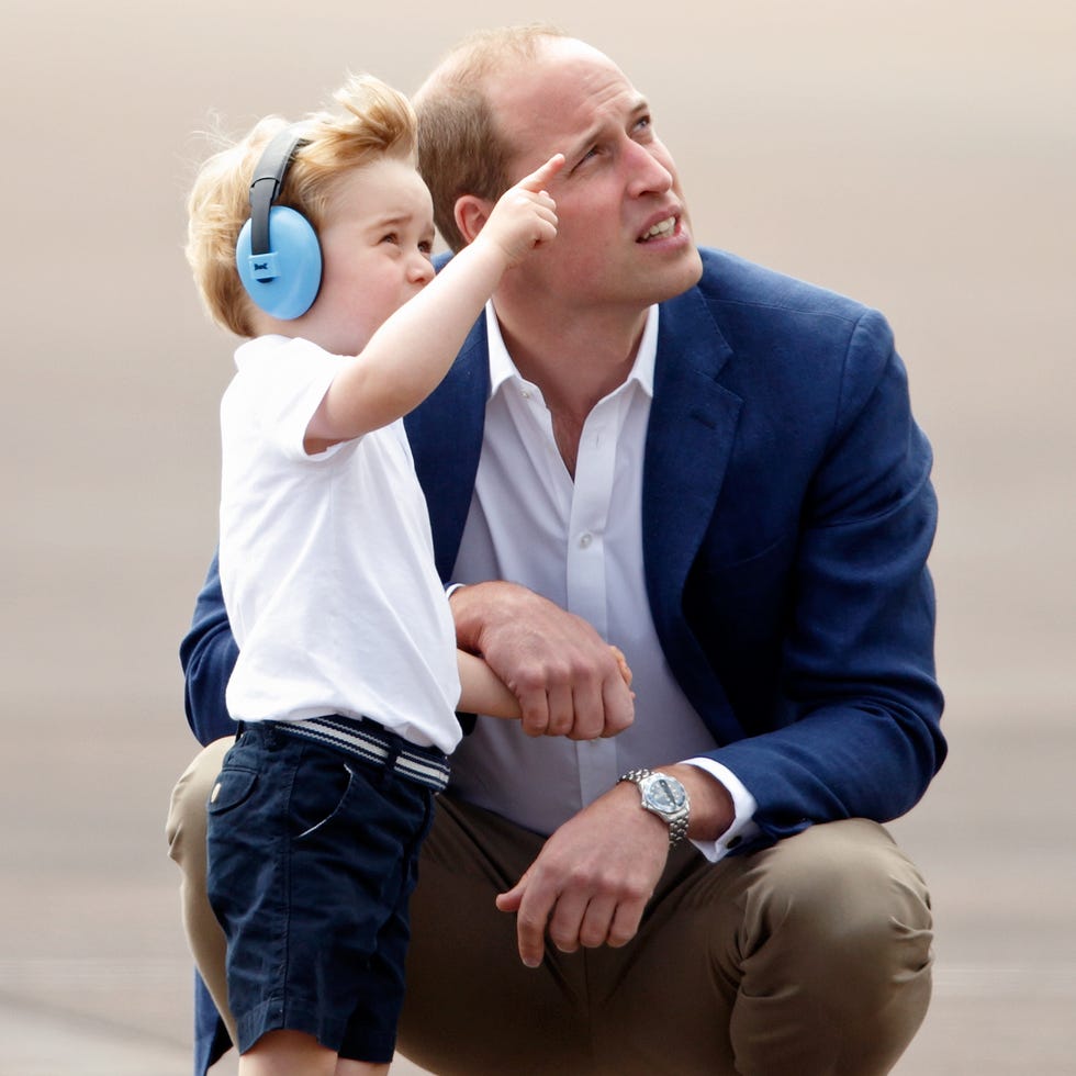 prince william prince george - parenting trick