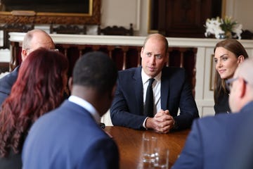 the prince and princess of wales thank volunteers and staff in windsor