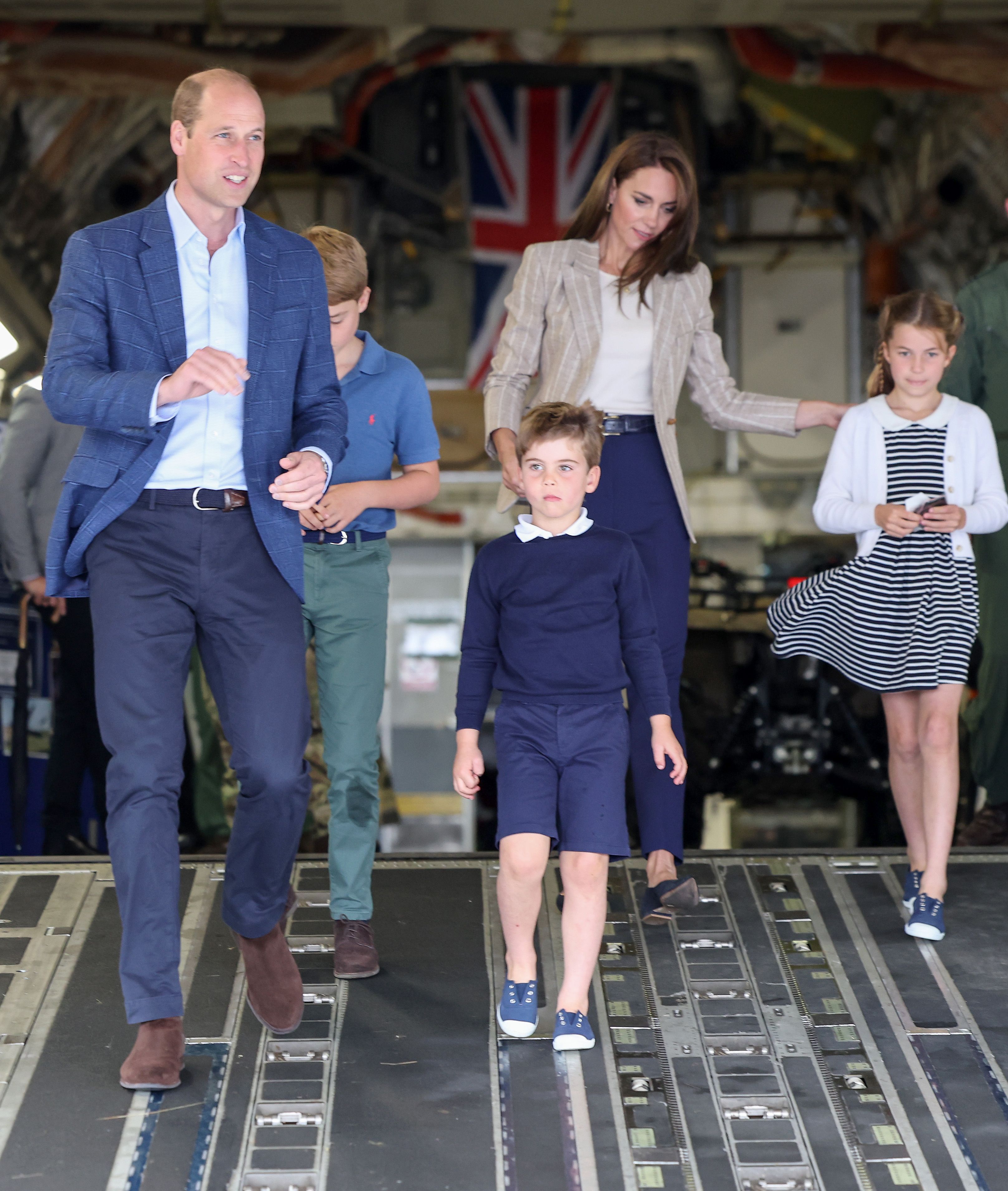 Prince George, Princess Charlotte & Louis's Visit to Royal