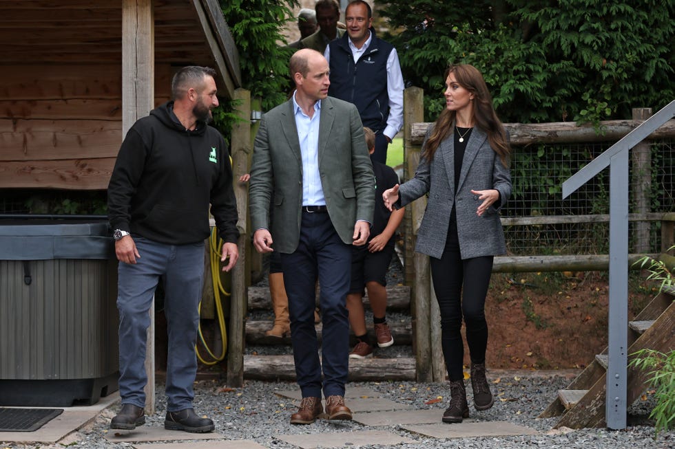 the prince and princess of wales visit hereford