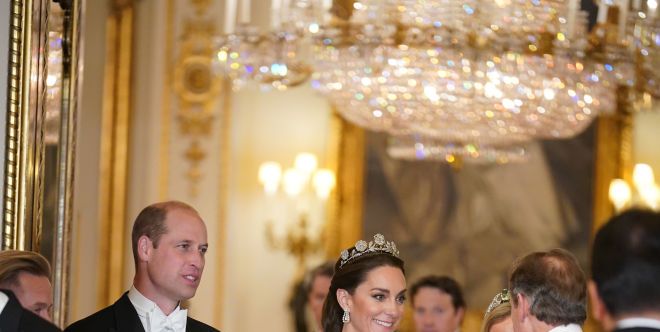 Best Photos of the Royal Family at the State Banquet in Honor of South ...