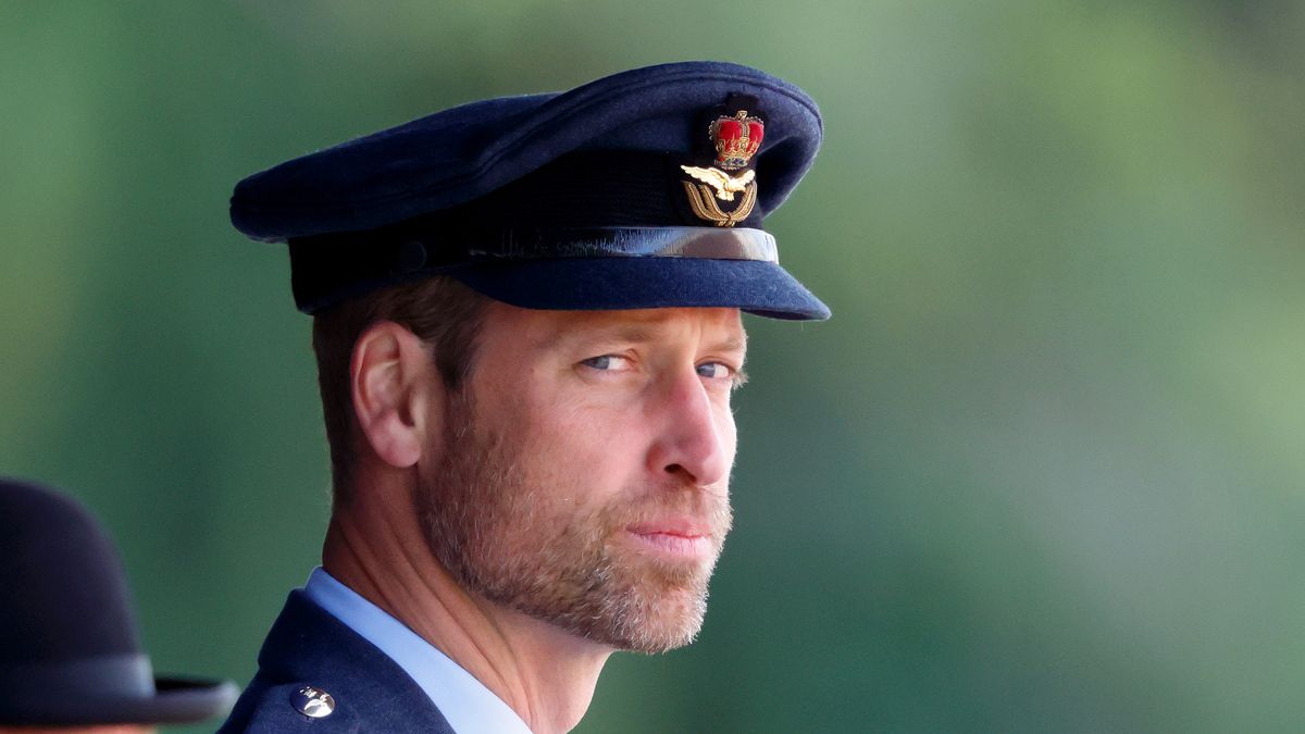 the prince of wales attends the sovereign's parade at the royal air force college cranwell