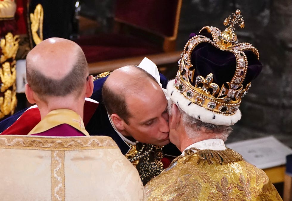 their majesties king charles iii and queen camilla coronation day