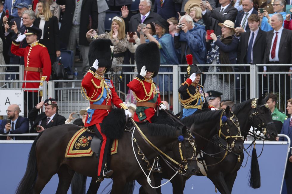 trooping the colour 2024