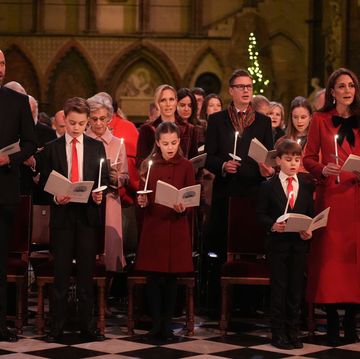 members of the royal family attend the 'together at christmas' carol service