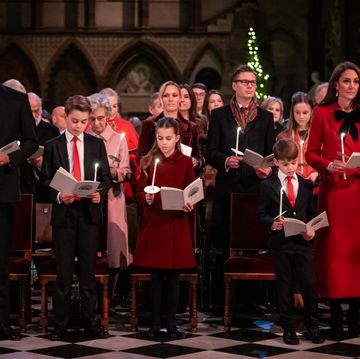 members of the royal family attend the 'together at christmas' carol service