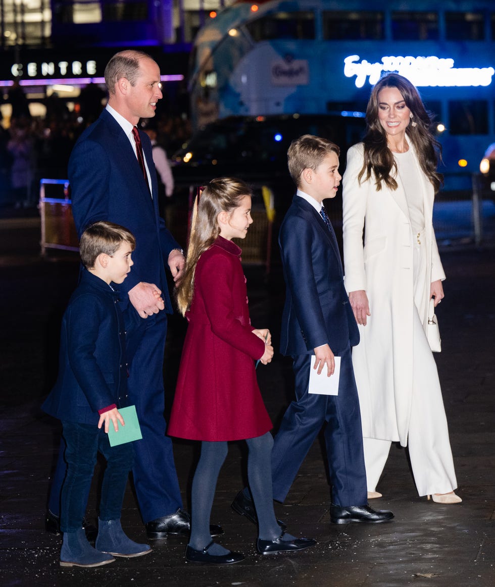 the prince and princess of wales attend the royal variety performance 2023