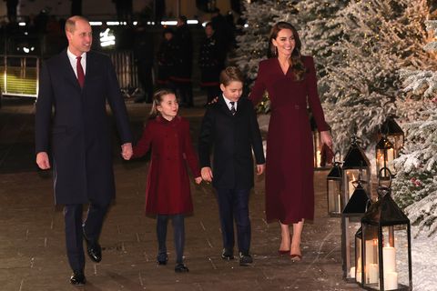 خانواده سلطنتی بریتانیا در مراسم سرود «با هم در کریسمس» شرکت می کنند