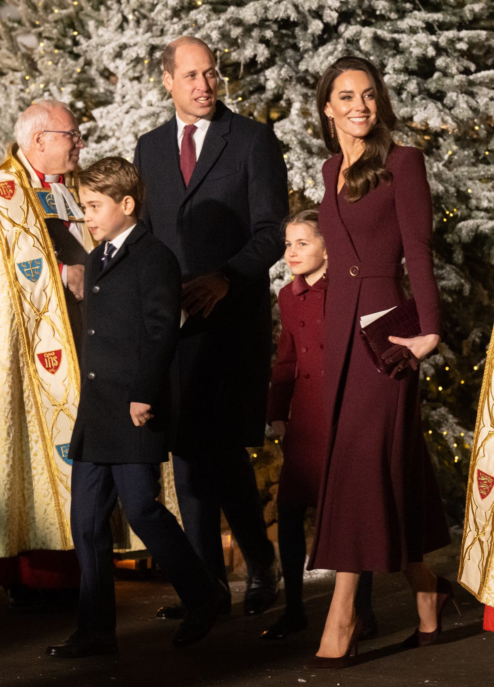 the british royal family attend the 'together at christmas' carol service