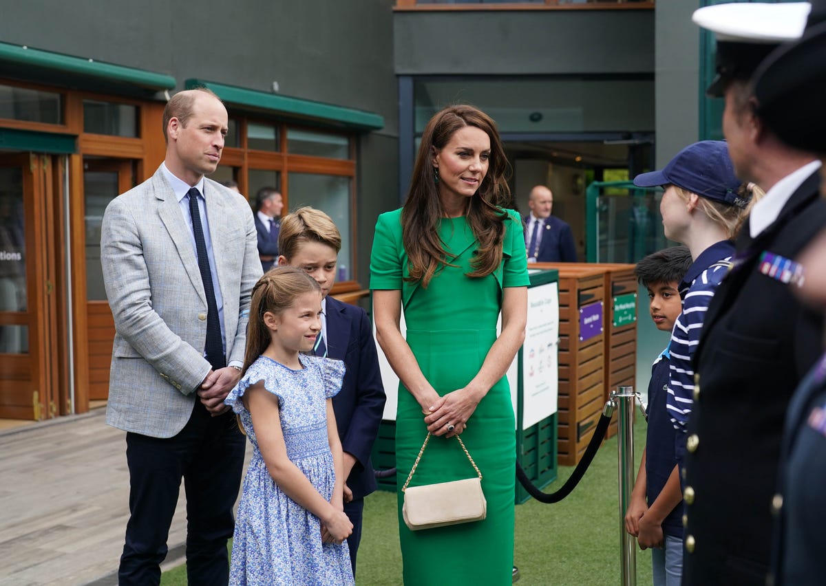 Princess Charlotte Makes Adorable Wimbledon Debut With Royal Family