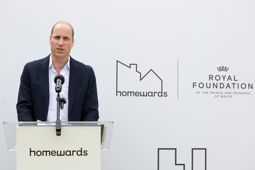 principe william durante il lancio di homeawards﻿