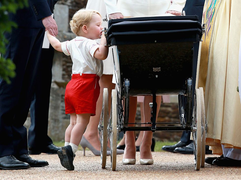 Prince George Princess Charlotte christening