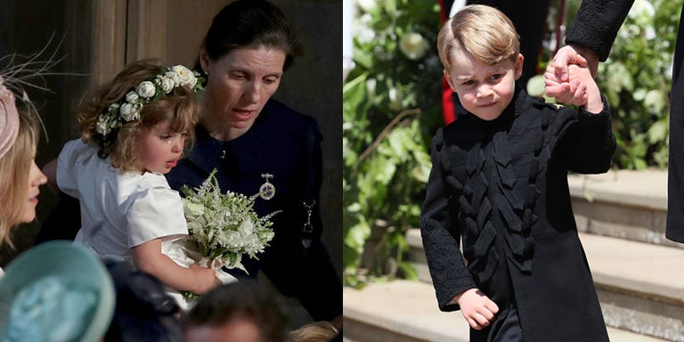 Prince George and Princess Charlotte Lead the Royal Wedding 2018