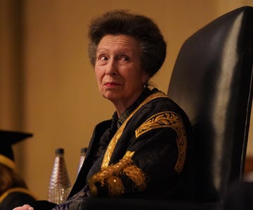 princess anne with an honorary doctorate on the university's foundation day at senate house in london picture date wednesday november 20, 2024 local caption