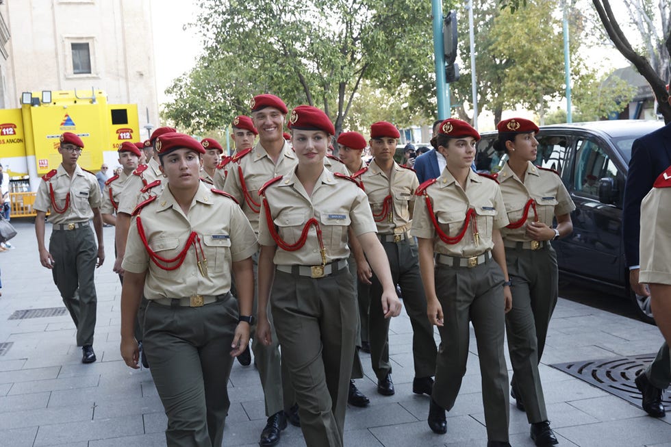 princesa leonor cadete dormtorio instalaciones academia militar zaragoza