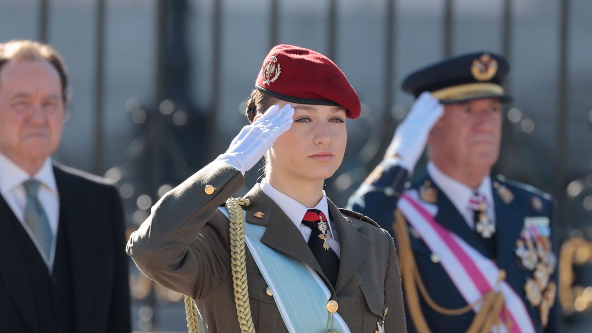 La princesa Leonor se estrena en la Pascua Militar junto a los Reyes en 2024