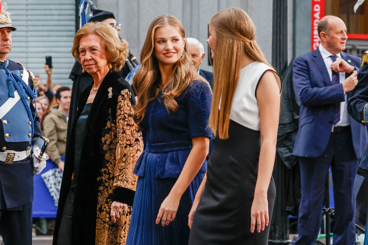 la princesa leonor en los premios princesa de asturias 2023