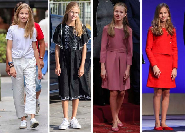 Princesa Leonor: Así ha evolucionado su estilo en el 2019