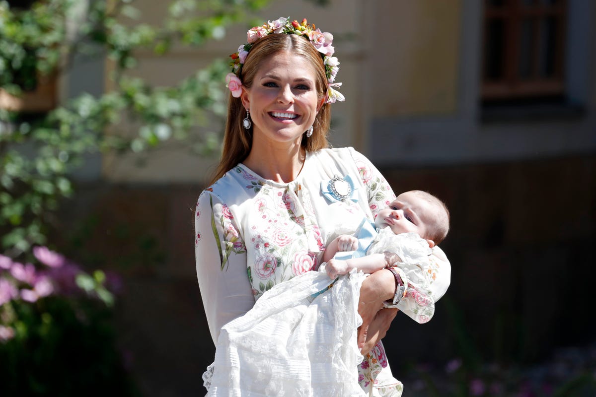 Princess Adrienne's Christening Portraits Released