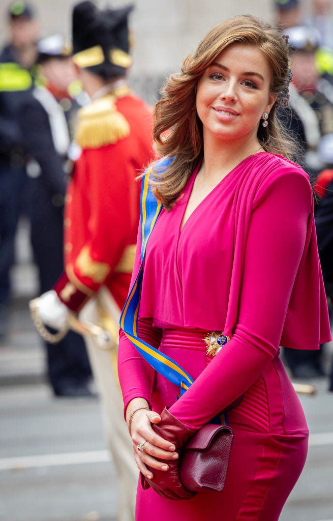 Iedereen heeft het over déze opmerkelijke foto van prinses Alexia