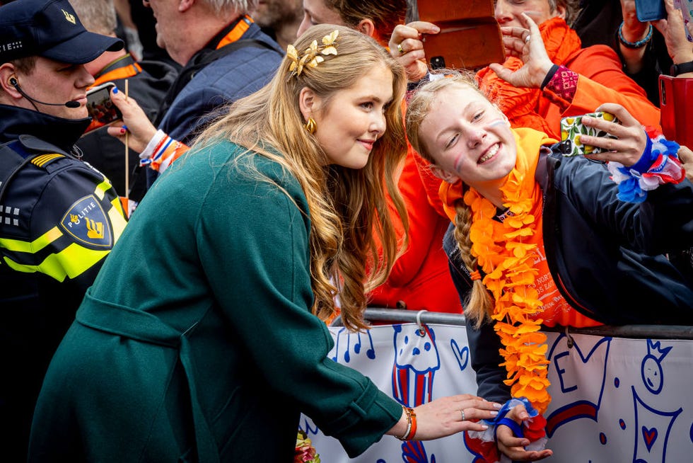 dutch royal family celebrate kingsday in emmen