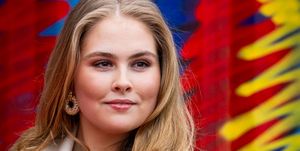 prinses amalia tijdens dag 3 van het spaanse staatsbezoek aan nederland