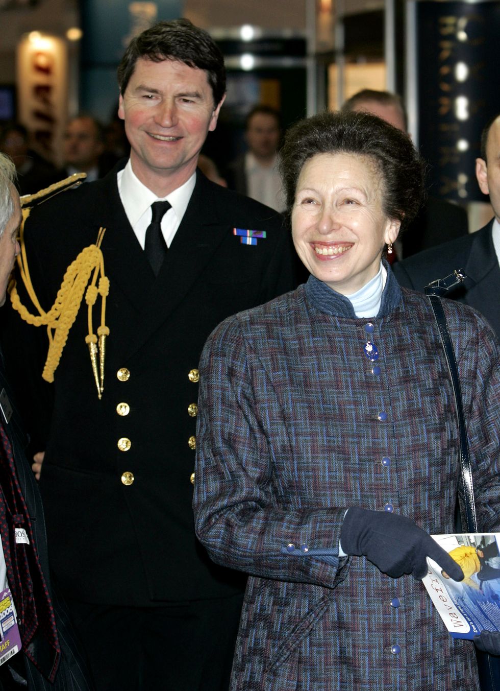 princess anne attends the london boat show at excel