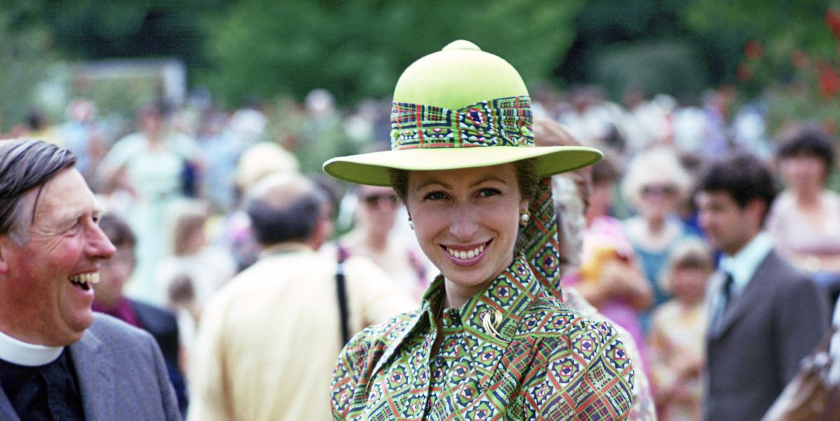 Princess Anne at a Village Fete in Great Somerford