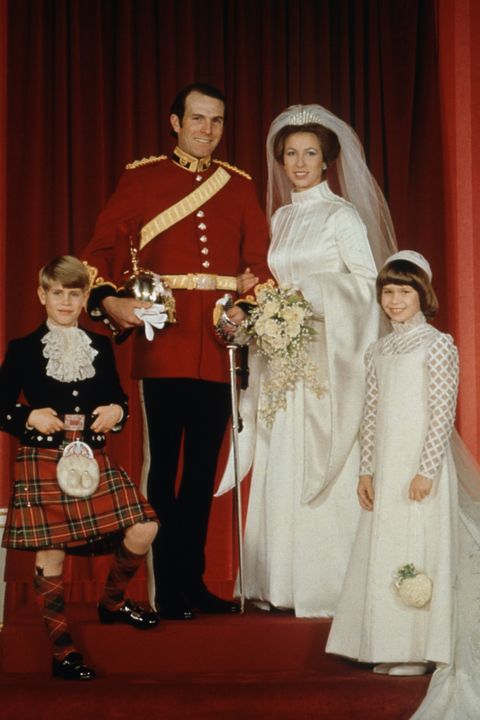 princess anne and mark phillips wedding