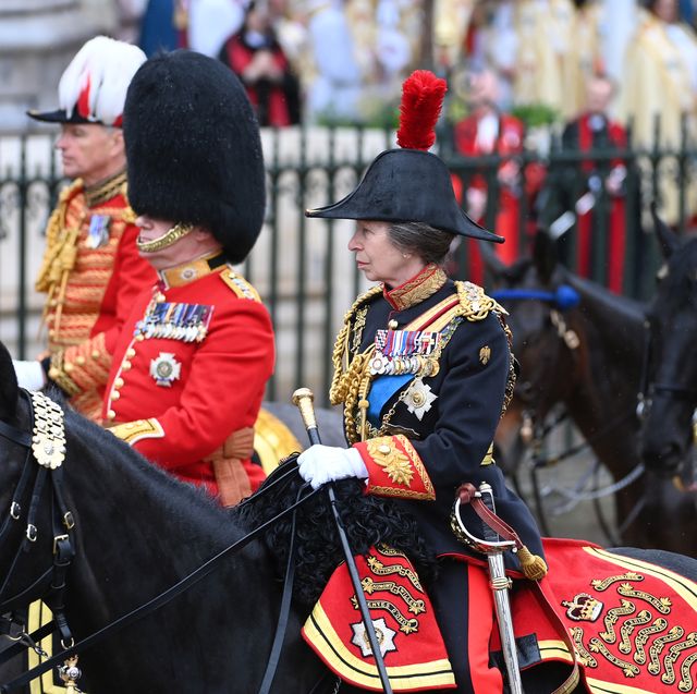 Princess Anne Looks Like a Boss on Horseback Following King Charles's ...