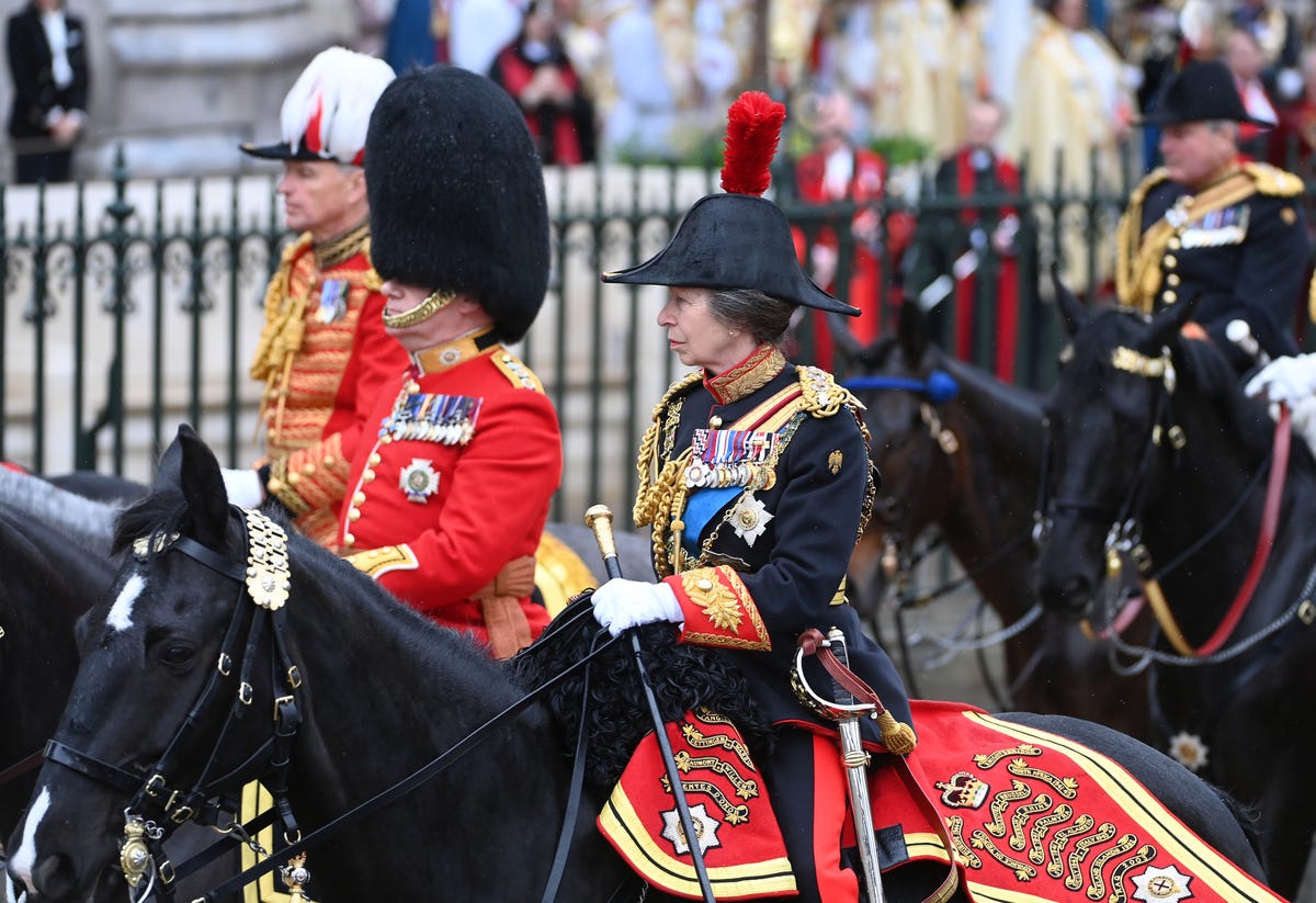 Princess Anne thanks Household Cavalrymen for their role in Queen's funeral