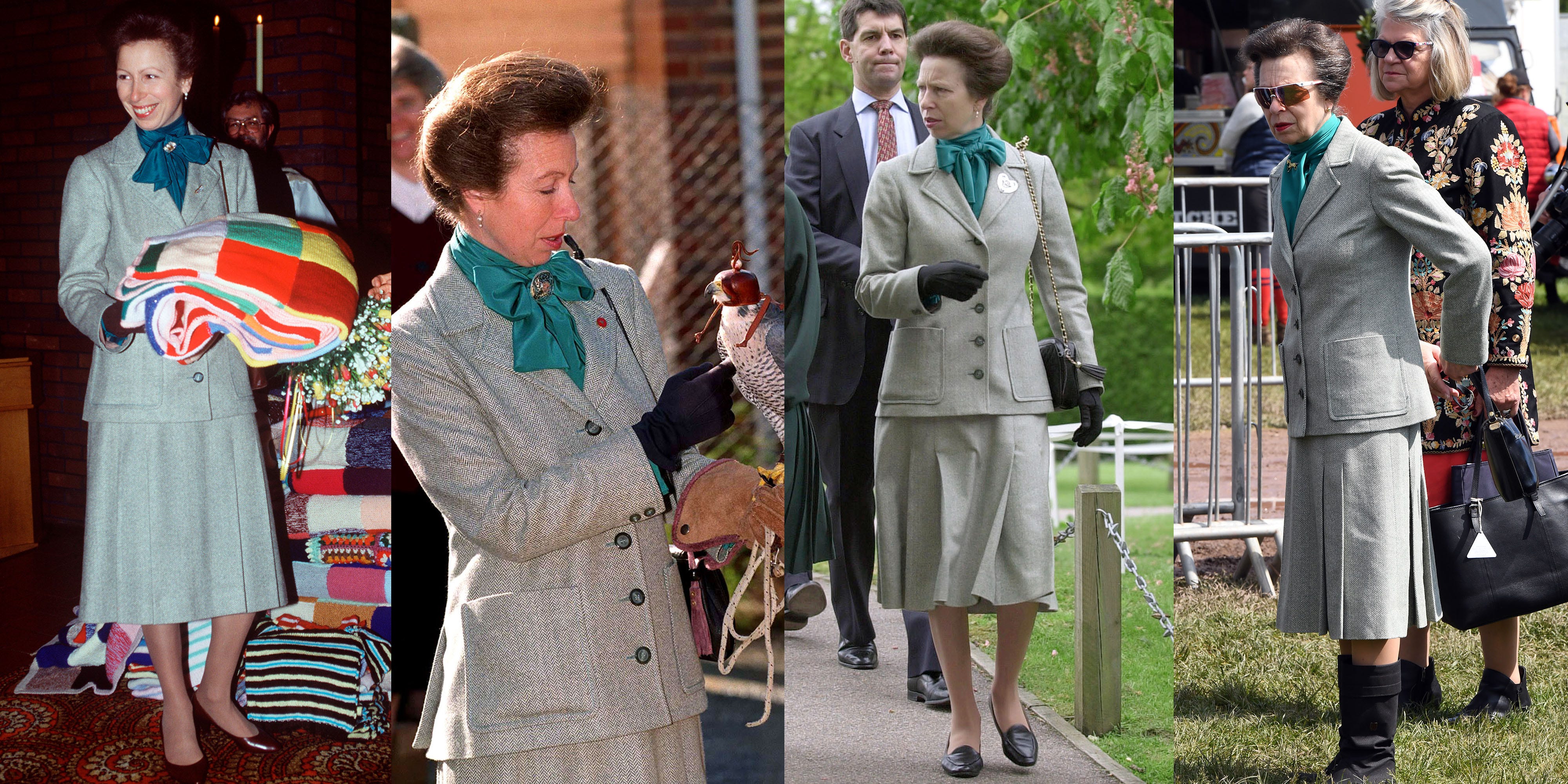 Princess Annes Repeat Outfits Princess Anne Rewearing Clothes