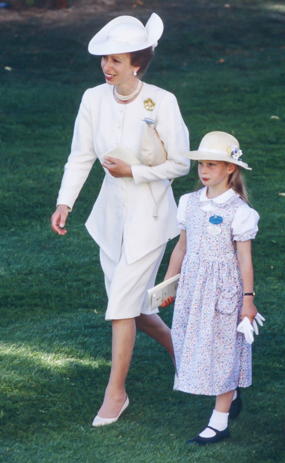 members of the royal family attend the royal ascot race meeting 1989