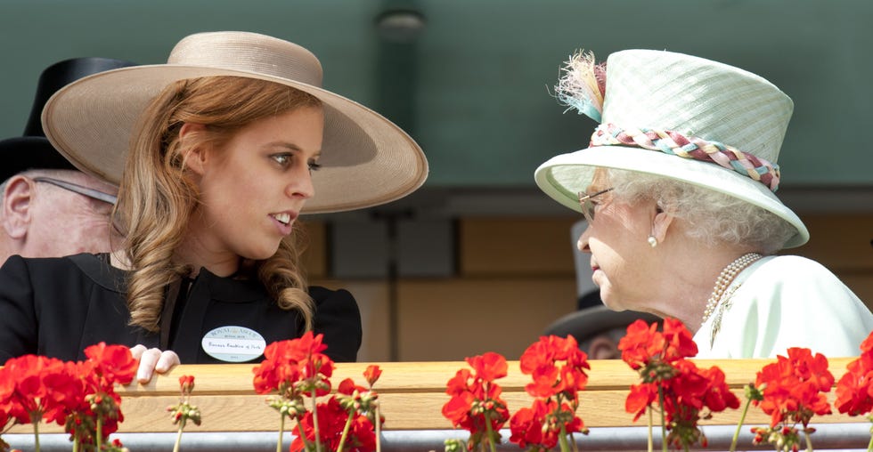 princess beatrice and queen elizabeth