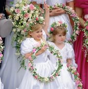 beatrice and eugenie as bridesmaids
