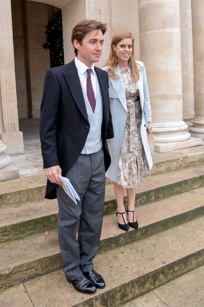 Princess Beatrice Attends Prince Napol on s Royal Wedding