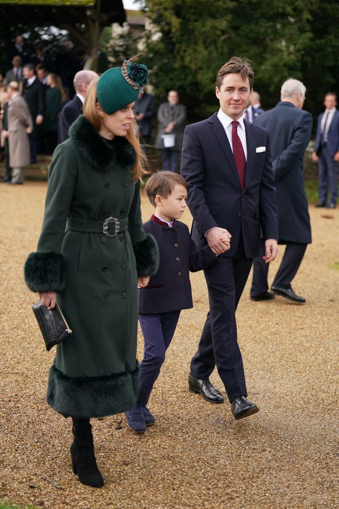 Princess Beatrice s Stepson Joins Royal Family for Sandringham