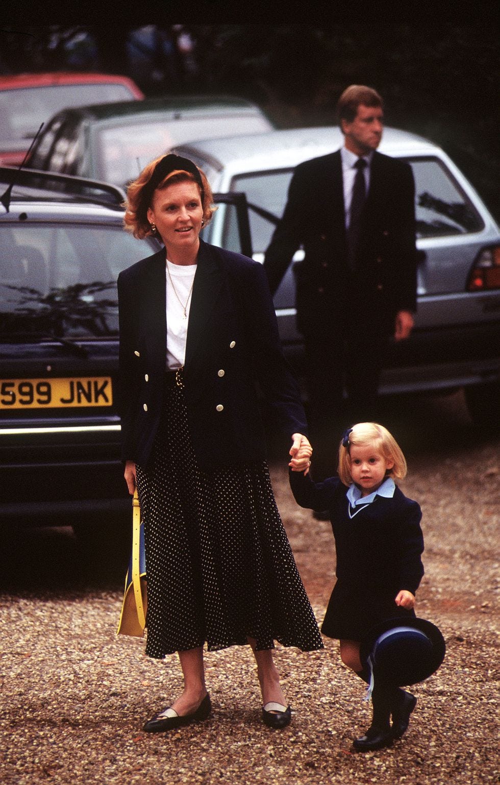 Princess Beatrice, school, first day