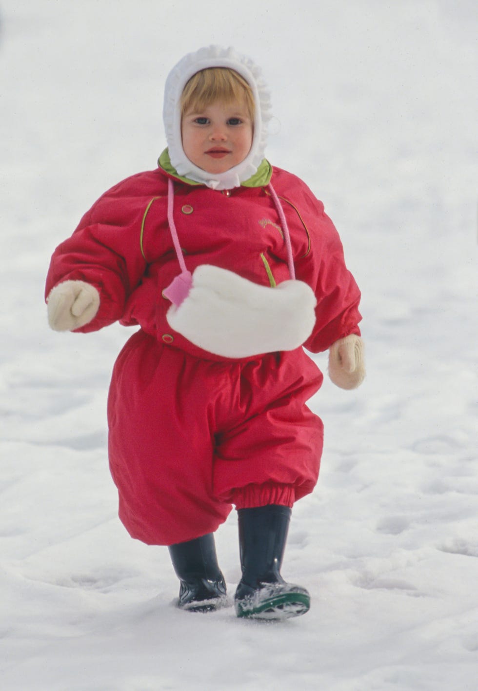 sarah, duchess of york, and princess beatrice on a skiing holiday in klosters, switzerland