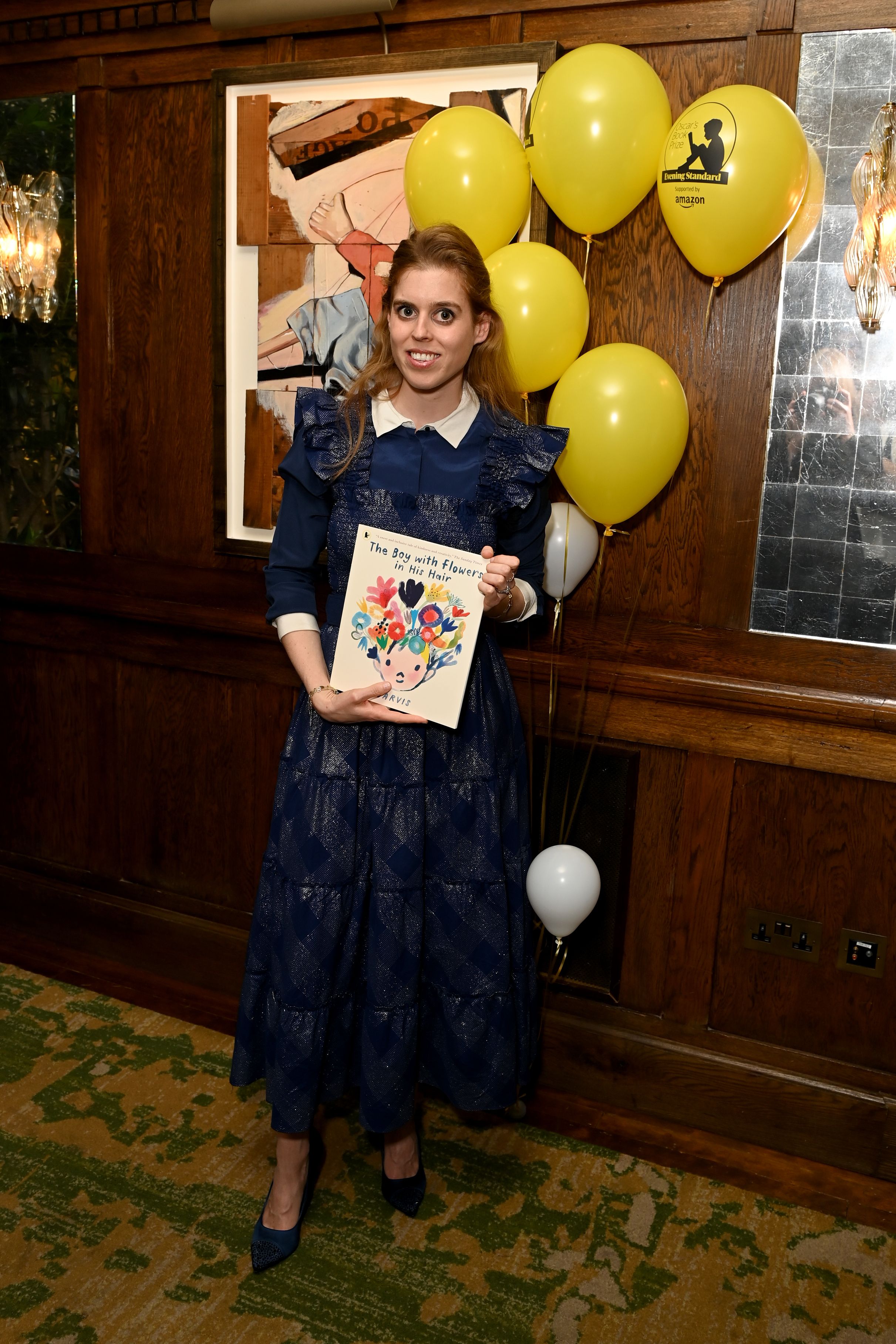 Princess Beatrice Wears Hill House Home Ellie Nap Dress to the