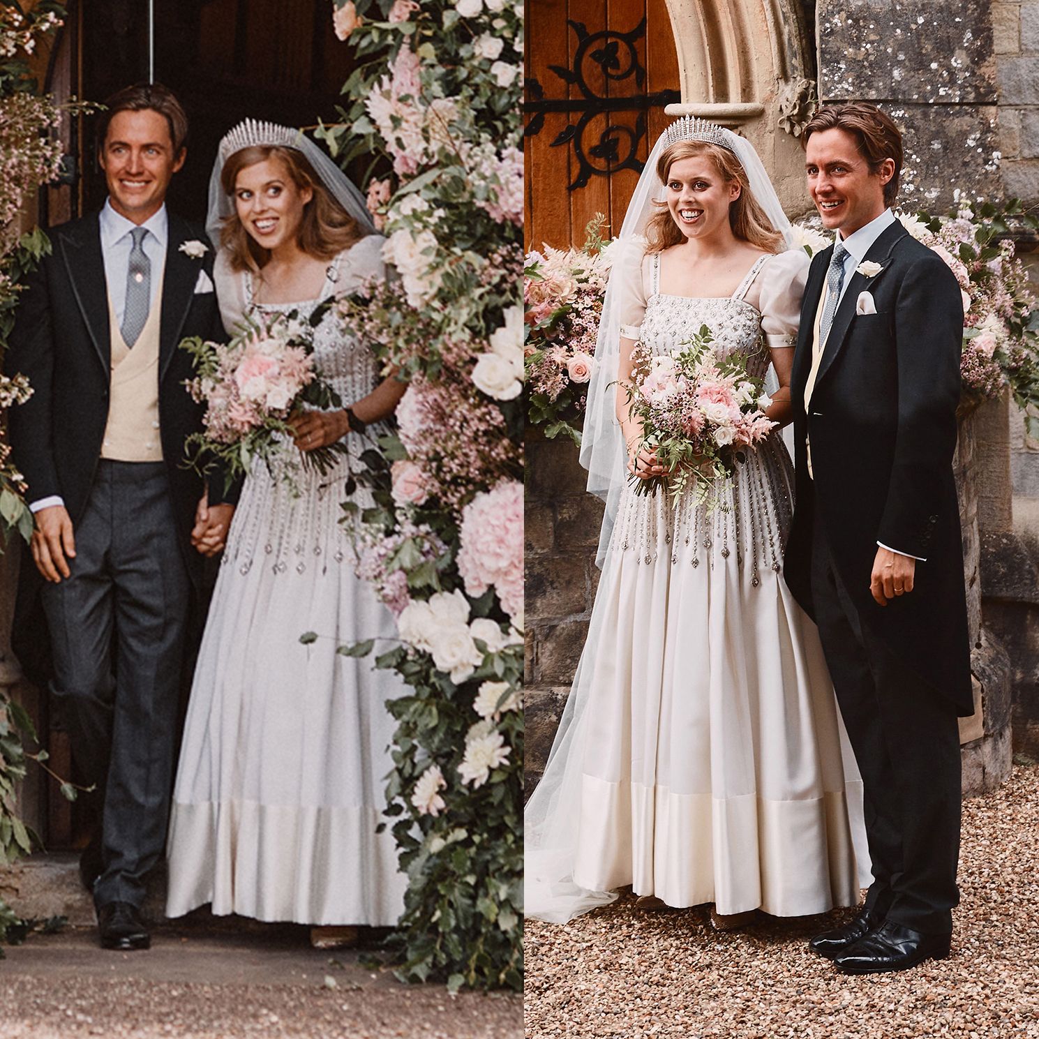 Princess Beatrice's Surprise Wedding Had a “Secret Garden” Theme