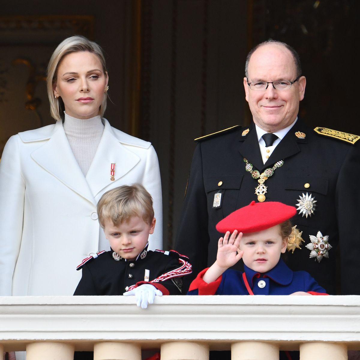 prince albert princess charlene Monaco National Day 2019